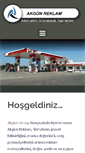 Mobile Screenshot of akgunreklam.com